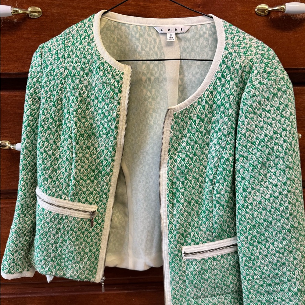 Cabi Green Women's Jacket